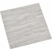 vidaXL Selbstklebende Bodenplanken Hellgrau und Weiß 30,5 x 30,5 cm