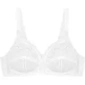 Triumph Ohne Bügel BH Doreen + Cotton 01 | Grösse: 110G | Farbe: Weiß