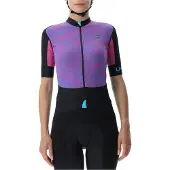 UYN Allroad Fahrrad-Trikot Damen rose cloisonne XL