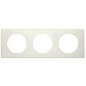 Legrand 066703 - Platte Céliane - gepudert - 3 Posten - Kreide