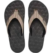 Reef Flip Flops The Ripper Men Black Tan-Schuhgröße 45