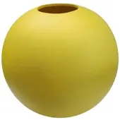 HTI Kugelvase Ø 25 cm Gelb