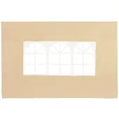 B2X Pavillon-Seitenwände, beige, 3 x 2 m, mit Reißverschluss