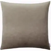 Estella Kissenbezüge "Velvet", grau, B:50cm L:50cm, Polyester, Obermaterial: 100% Polyester, Kissenbezüge, Kissenbezüge