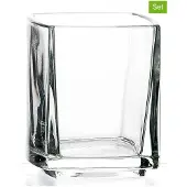 La Rochère 6 x KUBE APPETIZERGLAS 10 cl Höhe 68 mm, Durchmesser 57 x 57 mm