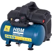 HBM Flüsterkompressor, 6 Liter, 75 dB