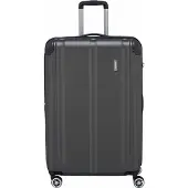 Travelite City Reisekoffer L Trolley Koffer 77cm 4 Rad / Rollen TSA Dehnfalte