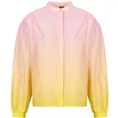 Pieces Blusen PCBIBIANE LS WVN SHIRT damen