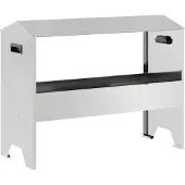vidaXL Futtertröge für Nutztiere Silber 79 x 35 x 62 cm 15 kg
