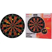 Hy Sport Active Johntoy magnetische Dartscheibe Spielzeug mit 6 magnetischen Darts