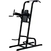 Markenlos 4in1 Kraftstation für Oberkörpertraining in Schwarz