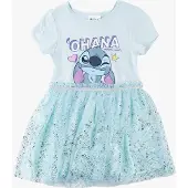 Disney Stitch Kleid, Hellblau, 140-146