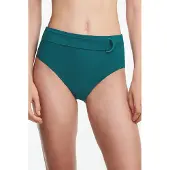 Chantelle Sw Bo. Full Brief Std High W. Greenish Blue Größe: 38 | Bikinis Outlet | Damen | Blau