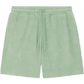 Lyle & Scott Kurze Hose Honeycomb Towelling Shorts Herren Misty Sage-XS