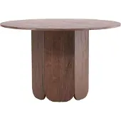Ebuy24 Runder Esstisch Tekla Mokka