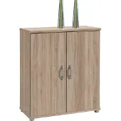 Preisbrecher Kommode >Lissy< in Sonoma-Eiche aus Kunststoff - 60x70x30cm (BxHxT)