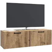 vidaXL Wandmontierter TV-Schrank 98 x 31 x 30 cm Artisan-Eiche
