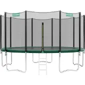 Songmics Gartentrampolin Ø 427 cm mit Sicherheitsnetz STR141C01