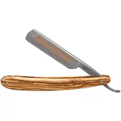 DOVO 5/8" Straight Razor with Olive Wood handle