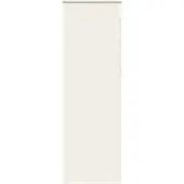 vidaXL Verdunkelungsrollo Cremeweiß 85x210cm Stoffbreite 80,7 cm