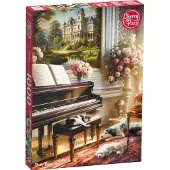 CherryPazzi Klavierzimmer-Puzzle 1000 Teile