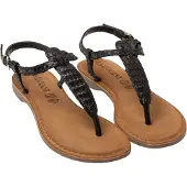 Lazamani Ira Damen Sandalen Black Größe 38