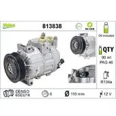 Valeo Kompressor Klimaanlage 813838 für VW Skoda Audi Seat Passat B7 Golf Plus V