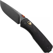 The James Brand The Carter - Black + Fire Taschenmesser
