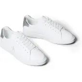 Calvin Klein Moderner Damensportschuh in Weiß mit silbernen Details und Komfort