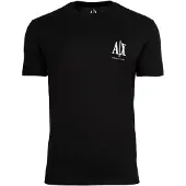 Armani Exchange T-Shirt "T-Shirt T-SHIRT 1er Pack", Herren, Gr. L, schwarz, Obermaterial: 100% Baumwolle CO., Shirts T-Shirt