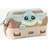 Star Wars The Mandalorian Baby Yoda Kulturbeutel, Beige