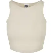 Urban Classics Muskelshirt "Damen Ladies Cropped Rib Top" 1 Stk.