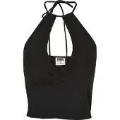 Urban Classics Muskelshirt "Damen Ladies Short Wraped Neckholder Top" 1 Stk.