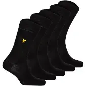 Lyle & Scott LYLE&SCOTT Herren Socken, 5er Pack - Liam Core Socks, Baumwollmischung, einfarbig