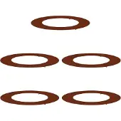 vidaXL geeignet für flache Baumringe 5 pcs Braun Ø50 / 80 cm