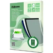 Fellowes Einbanddeckel, A4, Materialstärke 0,15 mm, FSC-Papier, transparent, 50 Stück