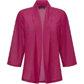Goldner Jackenblazer "Kurzgröße Blaue leichte Jacke mit Schalkragen, Halbarm" Perfekt für Kleider