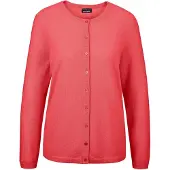 Goldner Strickjacke "Eleganter Herbstcardigan mit Rundhals" Ohne