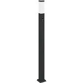 vidaXL Pollerleuchte mit Sensor 110 cm Schwarz IP44
