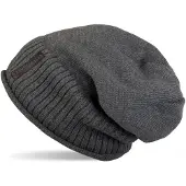 StyleBREAKER Strickmütze "Feinstrick Beanie mit Teddyfleece" 1 Stk.