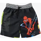 Marvel Badehose, Schwarz, 152-158