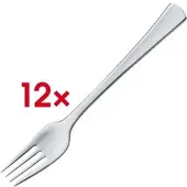WMF Kuchengabel »GASTRO« 12 Stück Edelstahl silber