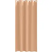 vidaXL Verdunkelungs-Vorhänge mit Ringen 2 pcs Hellbraun 260 x 140 cm
