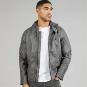 Indicode Herren Miguel Angel Jacke Dunkelgrau Dk Grey