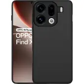 Just in Case Soft Design Oppo Find X9 Pro Backcover Schwarz