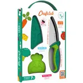 Chefclub Messer für Kinder grün