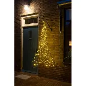 Fairybell LED-Hängender Weihnachtsbaum für draußen (150 cm - 240 LEDs, Warmweiss)