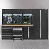 Datona Werkstatteinrichtung PREMIUM 300 cm Eiche