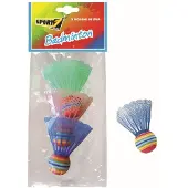 Sport One Badminton Eva fjerbolde (3 stk.)