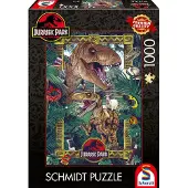 Schmidt Spiele Jurassic Park - Die Ära der Dinosaurier, Puzzle, (1000